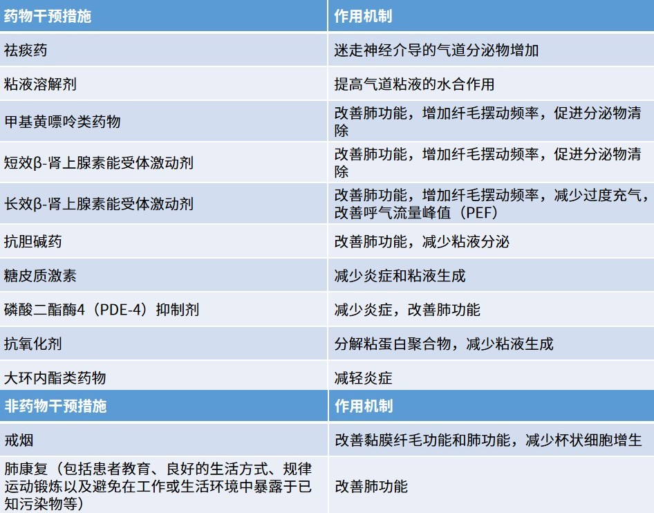 一文盘点:慢性支气管炎的病因、临床表现与管理